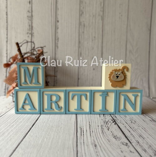 Safari Cubos 6x6cmts - Decoração Bebè