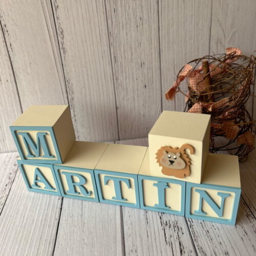 Safari Cubos 6x6cmts - Decoração Bebè