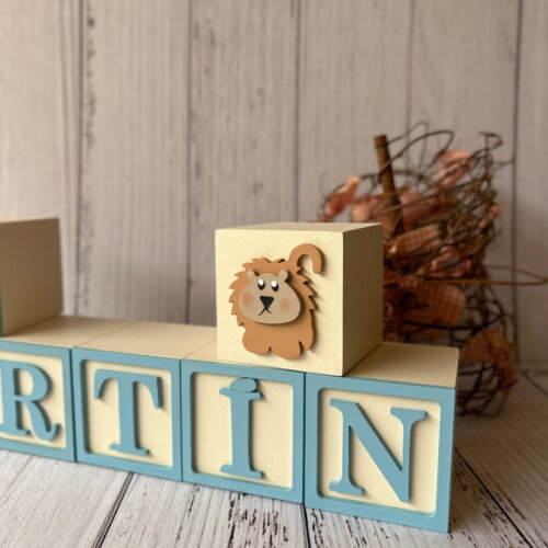 Safari Cubos 6x6cmts - Decoração Bebè