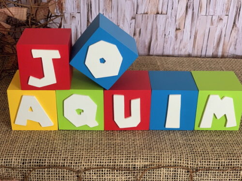 Super Mário Bros Cubos 6x6cm