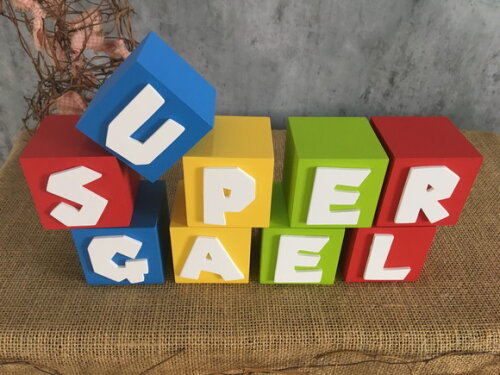 Super Mário Bros Cubos 6x6cm
