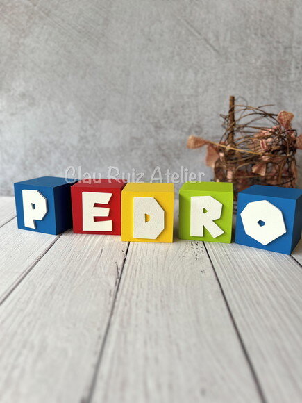 Super Mário Bros Cubos 6x6cm