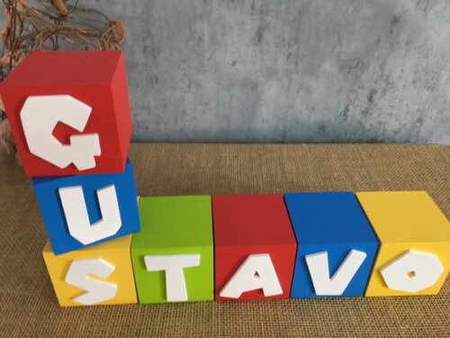 SUPER MÁRIO BROS Cubos 6x6cm