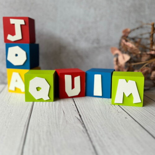 Super Mário Bros Cubos 6x6cm Decoração de Festa Infantil