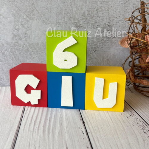 Super Mário Bros Cubos 6x6cm Decoração de Festa Infantil