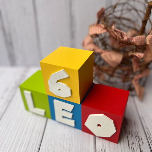 Super Mário Bros Cubos 6x6cm Decoração de Festa Infantil