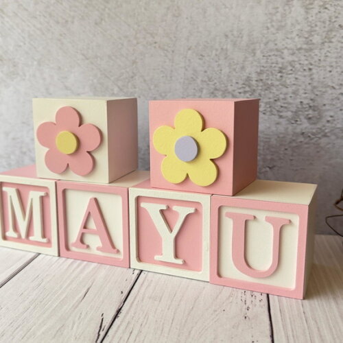 Tons Pastel Cubos 6x6cm Ts- Decoração Bebê