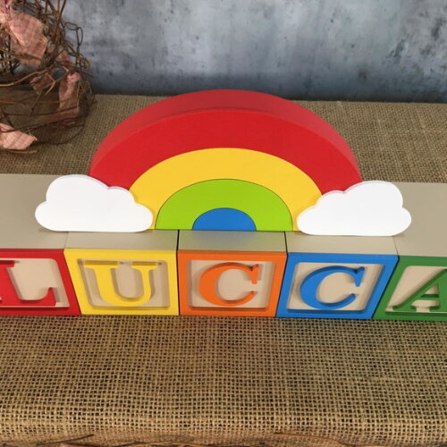 Toy Story - Cubos 6x6cm TS + ARCO ÍRIS.