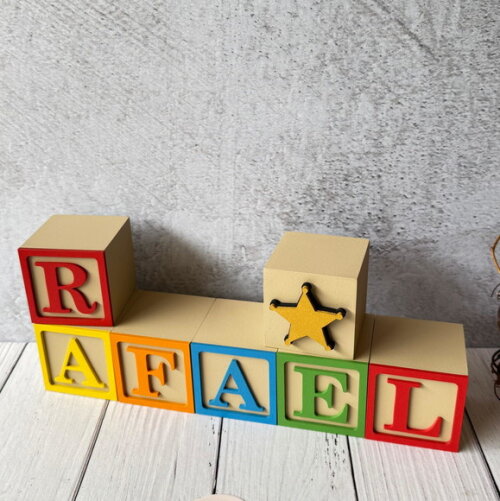 Toy Story 6x6cm Decoração de Festa Infantil Quarto de Bebê