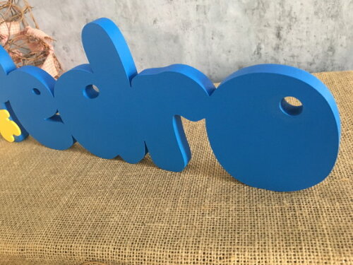 URSINHO POOH Letras de MDF -Nomes