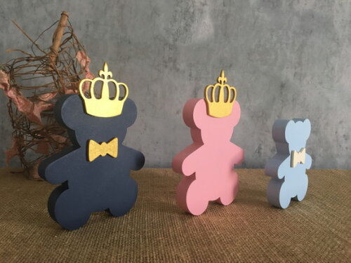 Ursos PAPAI MAMÃE E BEBÊ