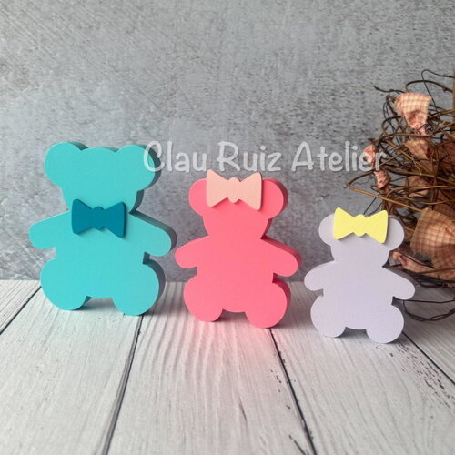 Ursos Trio Decoração Bebê