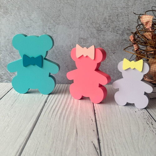Ursos Trio Decoração Bebê