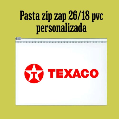 100 pasta zip zap personalizada 26/18
