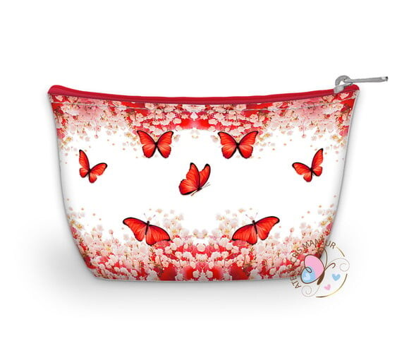 Lembrancinha Borboleta Vermelha - Necessaire Personalizada