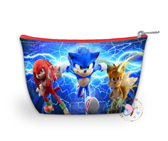 Lembrancinha Necessaire Personalizada - Tema Sonic