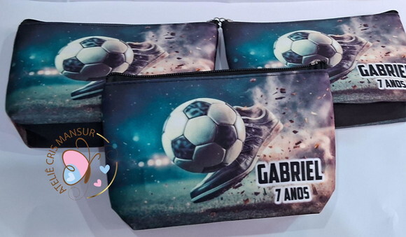 Necessaire - Tema Futebol