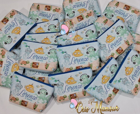 Necessaire Fundo do Mar