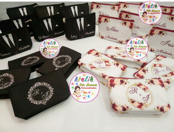 Necessaire Para Padrinhos e madrinhas de Casamento