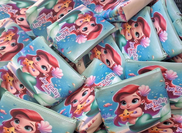 Necessaire Pequena Sereia Cut