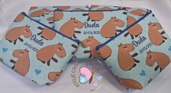 Necessaire Personalizada - Capivara para Meninos