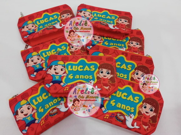 Necessaire Personalizada - Tema Lucas Neto