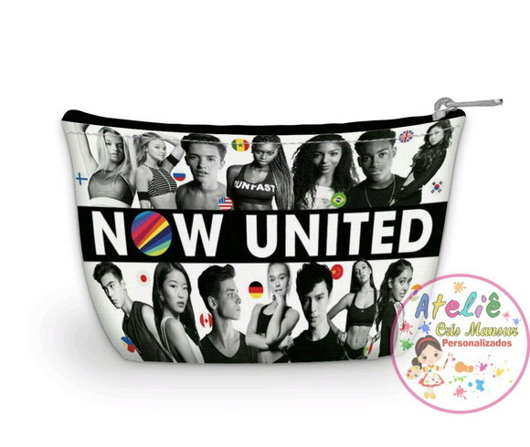 NECESSAIRE PERSONALIZADA - TEMA NOW UNITED