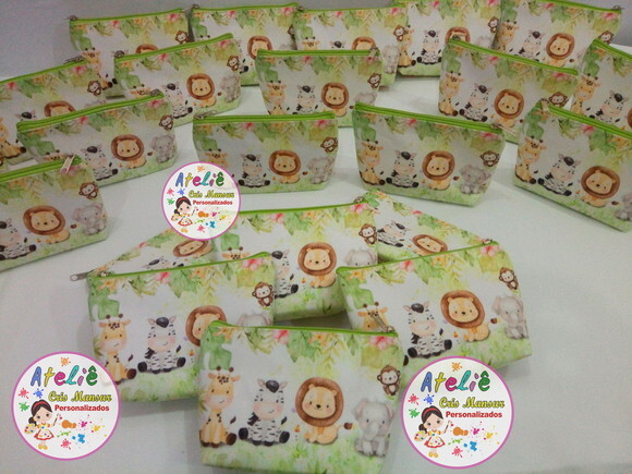 Necessaire Personalizada Baby Safari