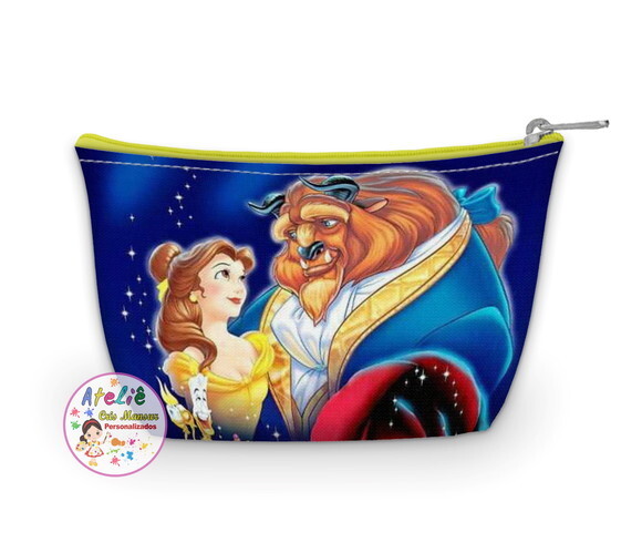 Necessaire Personalizada Bela e a fera