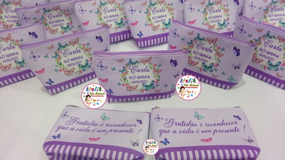 Necessaire Personalizada Borboleta