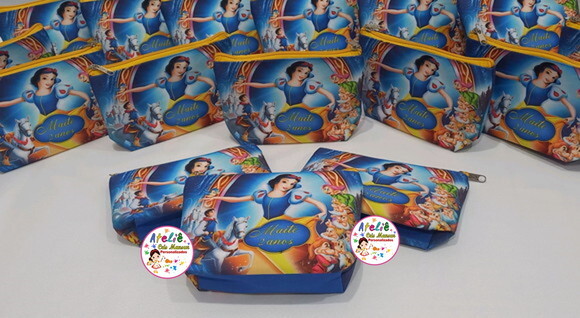 Necessaire personalizada Branca de neve