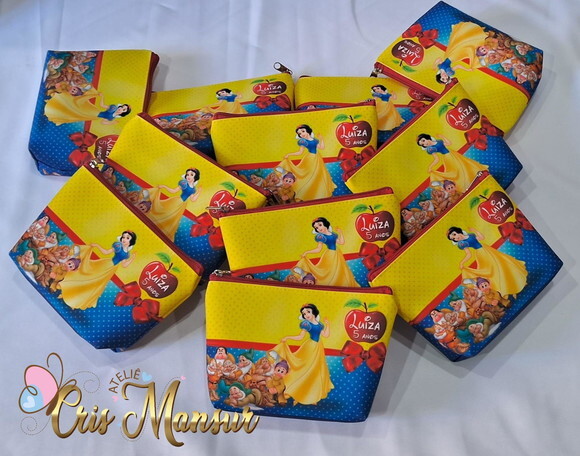 Necessaire Personalizada Branca de Neve