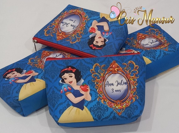 Necessaire Personalizada Branca de Neve