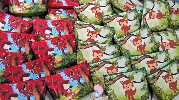 Necessaire Personalizada Chapéuzinho Vermelho e Lobo Mau