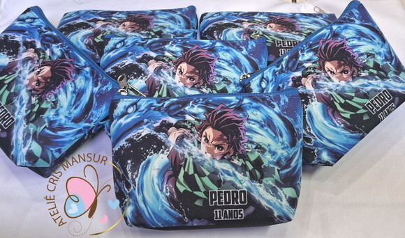 Necessaire Personalizada Demon Slayer