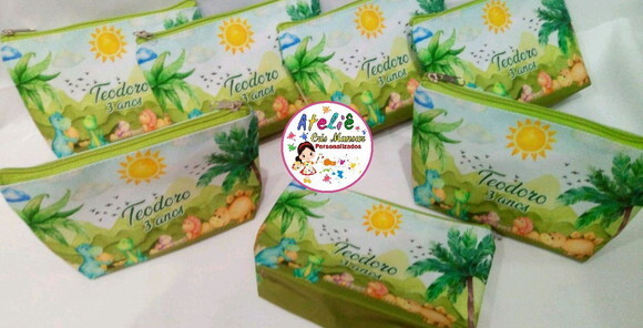 Necessaire Personalizada Dino Baby