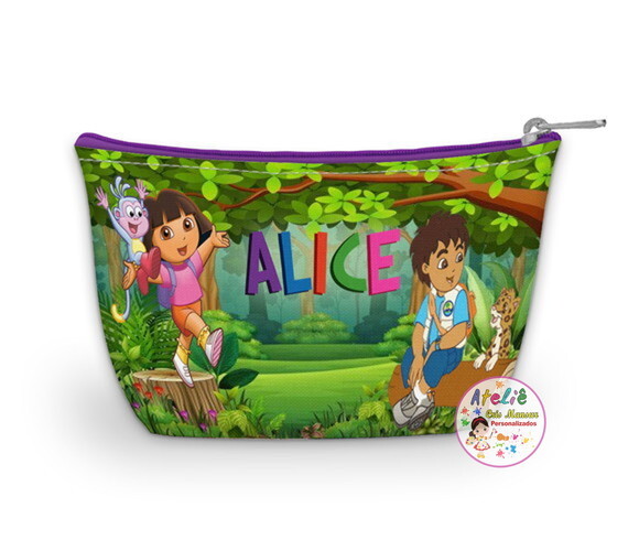 Necessaire Personalizada Dora Aventureira