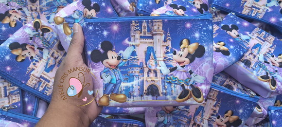Necessaire Personalizada Disney 50 Anos