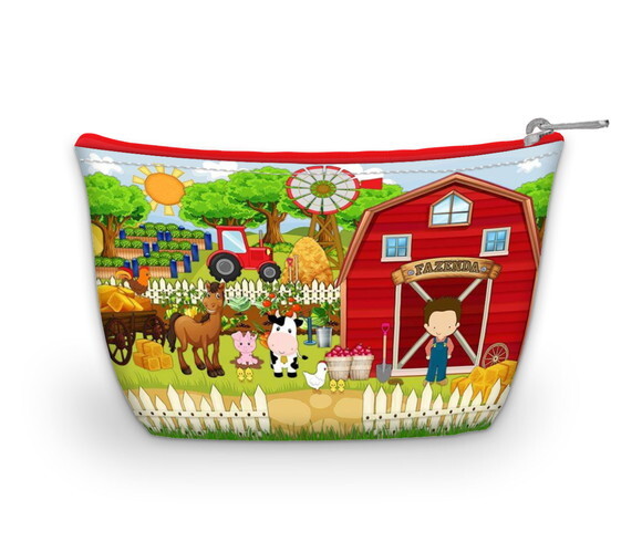 Necessaire personalizada Fazendinha
