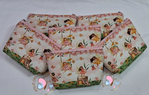 Necessaire Personalizada Jardim das Fadas