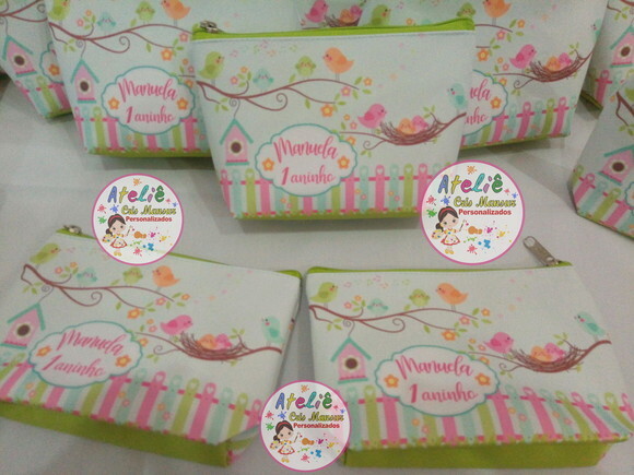 Necessaire Personalizada Jardim encantado
