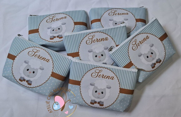 Necessaire Personalizada Maternidade - Ovelinhas