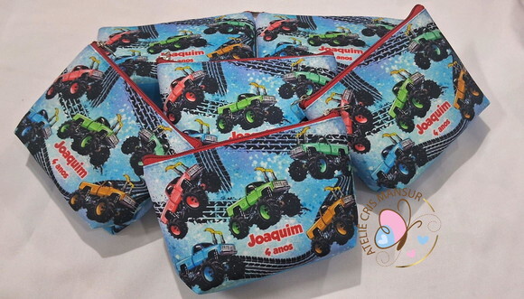 Necessaire Personalizada Monster Truck