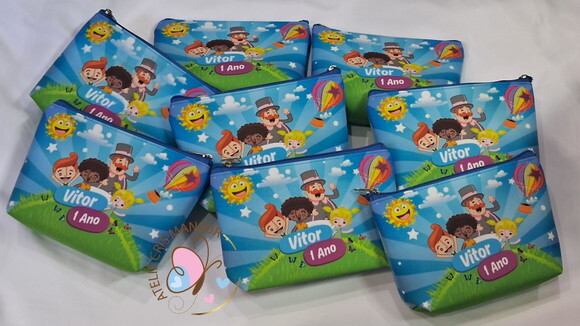 Necessaire Personalizada Mundo Bita