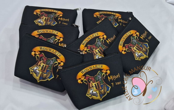 Necessaire Personalizada no Tema Harry Potter