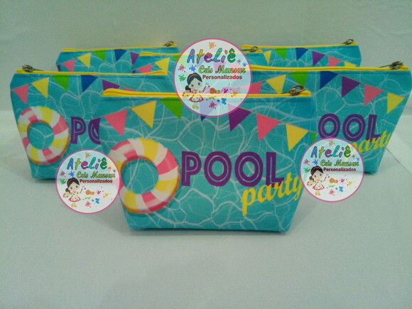 Necessaire personalizada pool Party