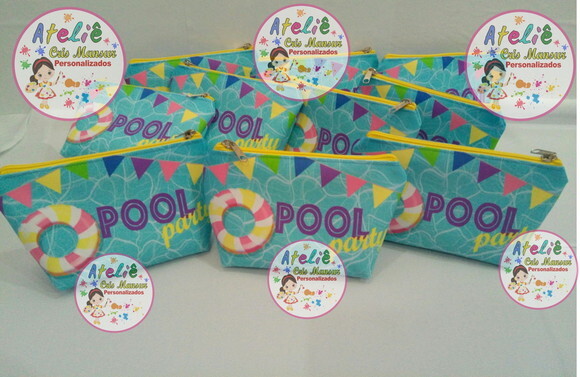 Necessaire personalizada pool Party