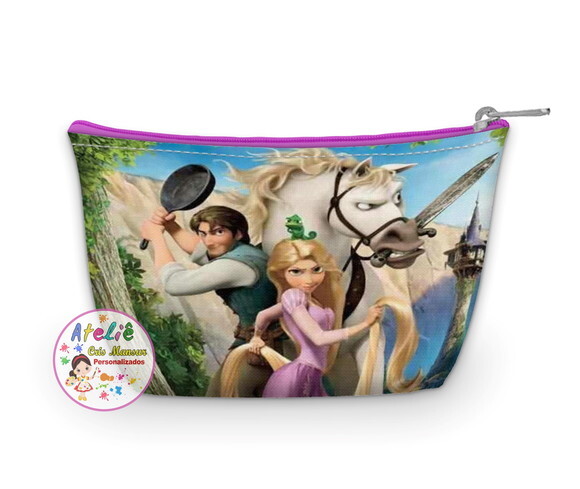 Necessaire personalizada Rapunzel Enrolados