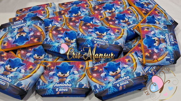 Necessaire Personalizada Sonic
