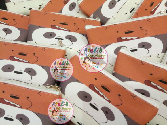 Necessaire Personalizada urso Sem Curso